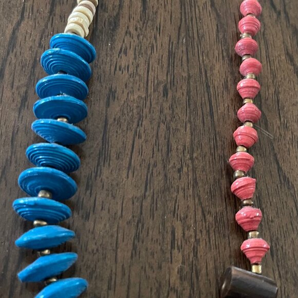 Noonday Collection Beads and Paper Bead Necklace - Picture 3 of 4